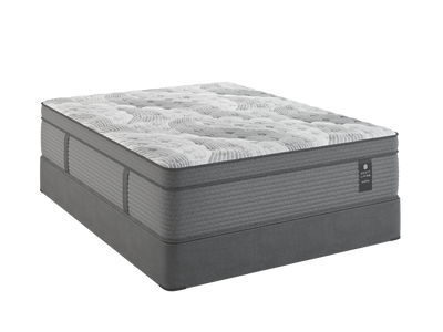 Front view of the Scott Living Addison wrapped coil mattress