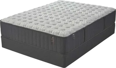 Front view of the Scott Living York collection pocketed coil mattress