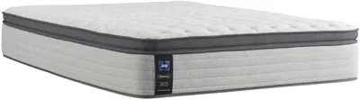 Front view of the Sealy Posturepedic Summer Rose innerspring mattress