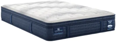 Credit: Serta Front view of the Serta iCOMFORTPRO Dartmouth latex mattress