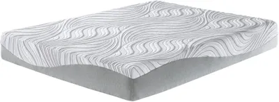 Front view of the Sierra Sleep memory foam mattress
