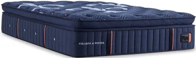 Front view of the Stearns & Foster Lux Estate wrapped coil mattress