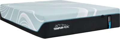 Front view of the Tempur-Pedic LuxeAdapt soft mattress