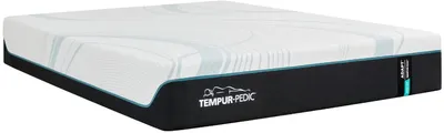 Front view of the Tempur-Pedic TEMPUR-Adapt medium memory foam mattress