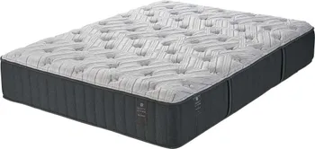 Front view of the Scott Living by Restonic Ellis collection hybrid mattress 