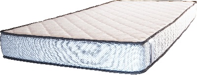 Front view of the Restonic ComfortCare Deluxe collection memory foam mattress 