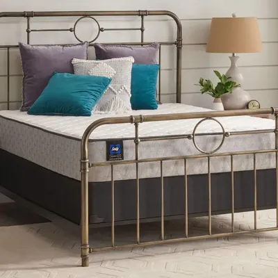 The Sealy Essentials Spring Osage collection mattress with bedding