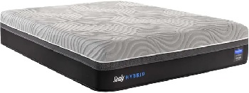 Front view of the Sealy Hybrid Performance Z9 Copper II collection hybrid mattress 