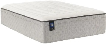 Front view of the Sealy Essentials Spring Hayward collection innerspring mattress 