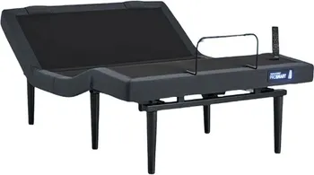 Front view of the Tempur-Pedic TEMPUR-Ergo ProSmart king-size adjustable base 