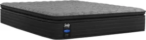 Front view of the Sealy Response Performance H2 Beech Street collection firm pillow top mattress 