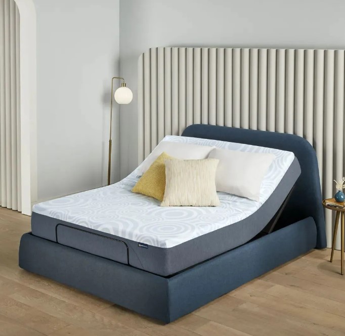 Serta® Perfect Sleeper® Nestled Night™ Gel Memory Foam Medium Firm Tight Top Queen Mattress in a Box