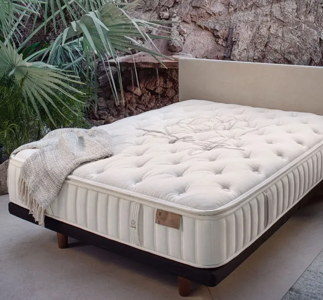 The King Koil Natural collection mattress featured outside