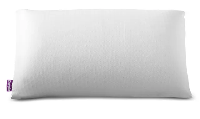 Front view of the Purple Harmony pillow 