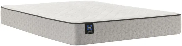 Front view of the Sealy Calhoun queen-size mattress 