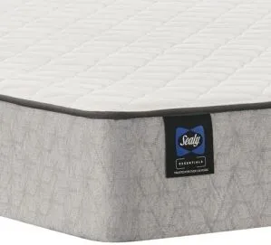 Credit: Sealy Front view of the Sealy Essentials Spring Autumn Ash queen-size mattress