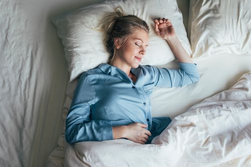 Woman Fast Asleep