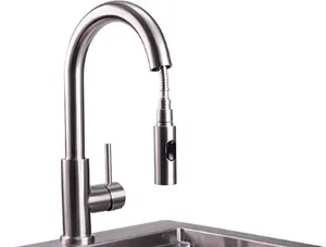 Front view of the Lynx Professional Series LPFK faucet