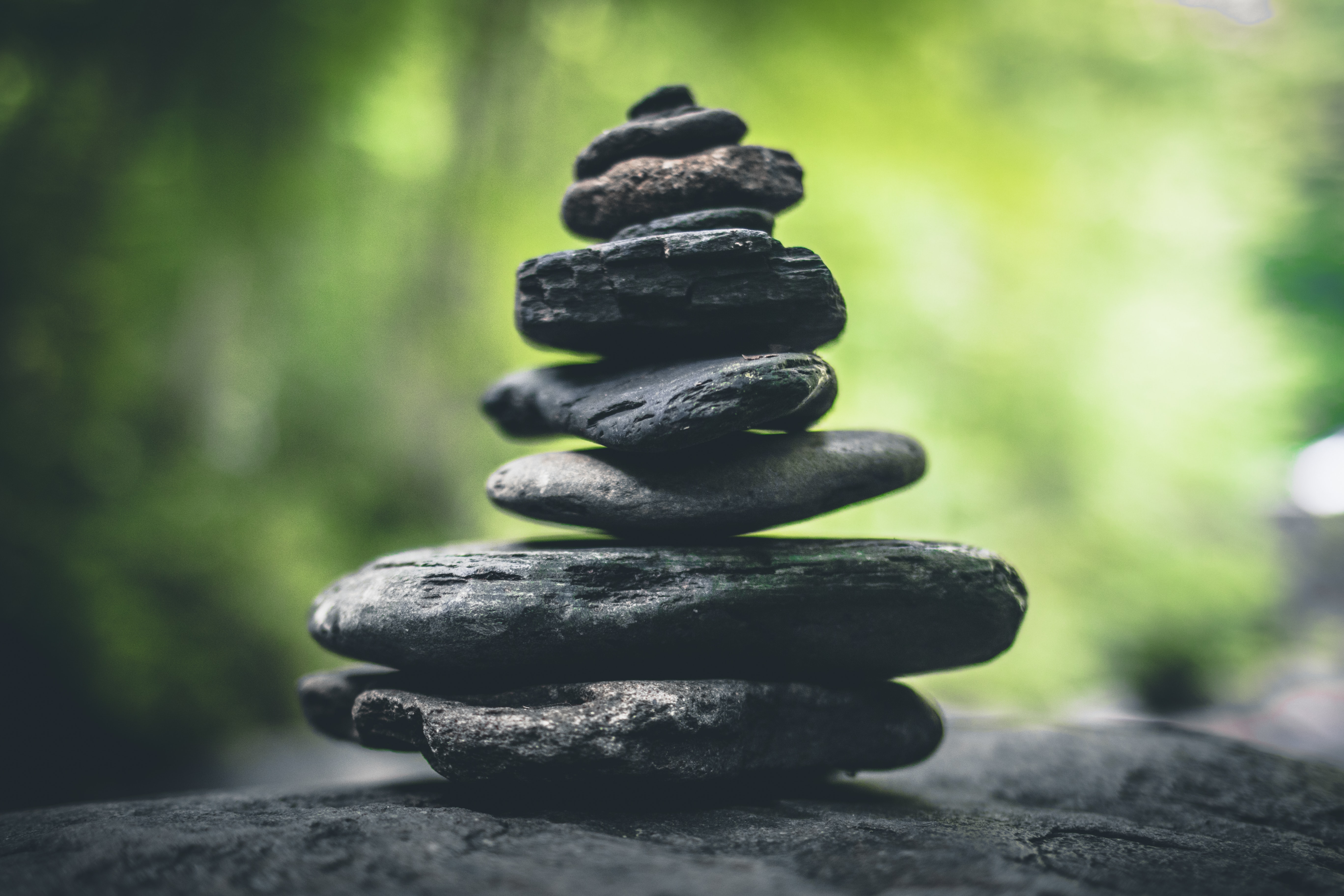 Feng Shui Stacked Rocks