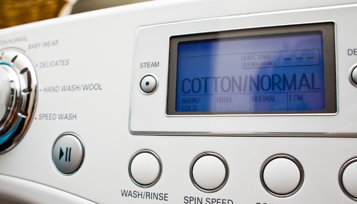 Serv_Washing-Machine-Control-Panel-Issues_2.jpg Closeup of an LCD panel screen on a washing machine