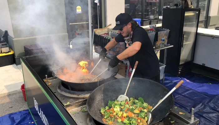 BBQ of island noodle