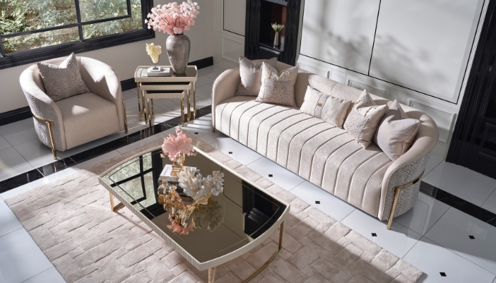 vintage style living room