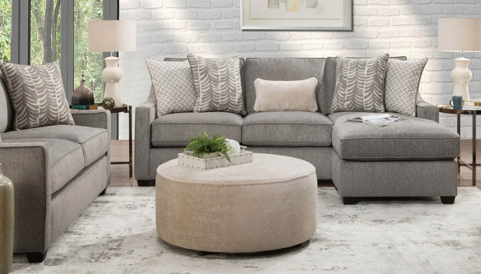 sofa in living room