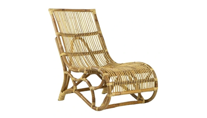 Rattan-wooden chair