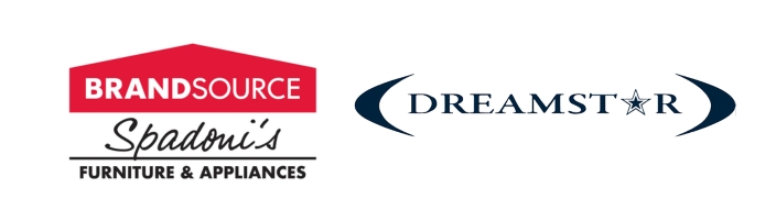 A side-by-side of Spadoni's logo with a Dreamstar logo.