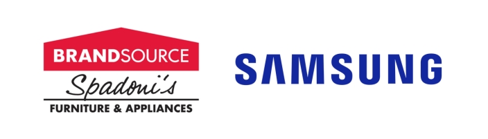 A side-by-side of Spadoni's logo with Samsung logo.