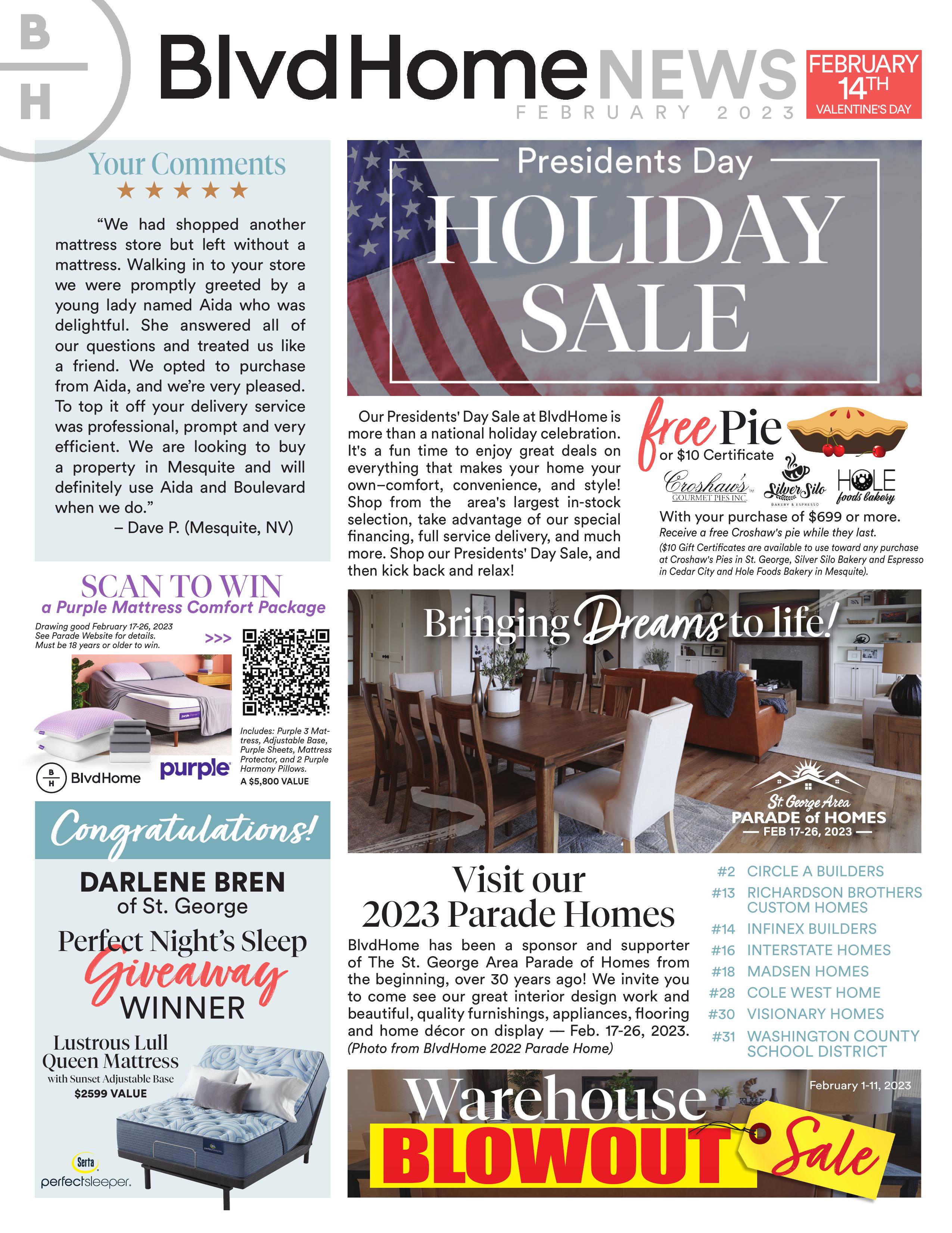 February Newsletter Part 1