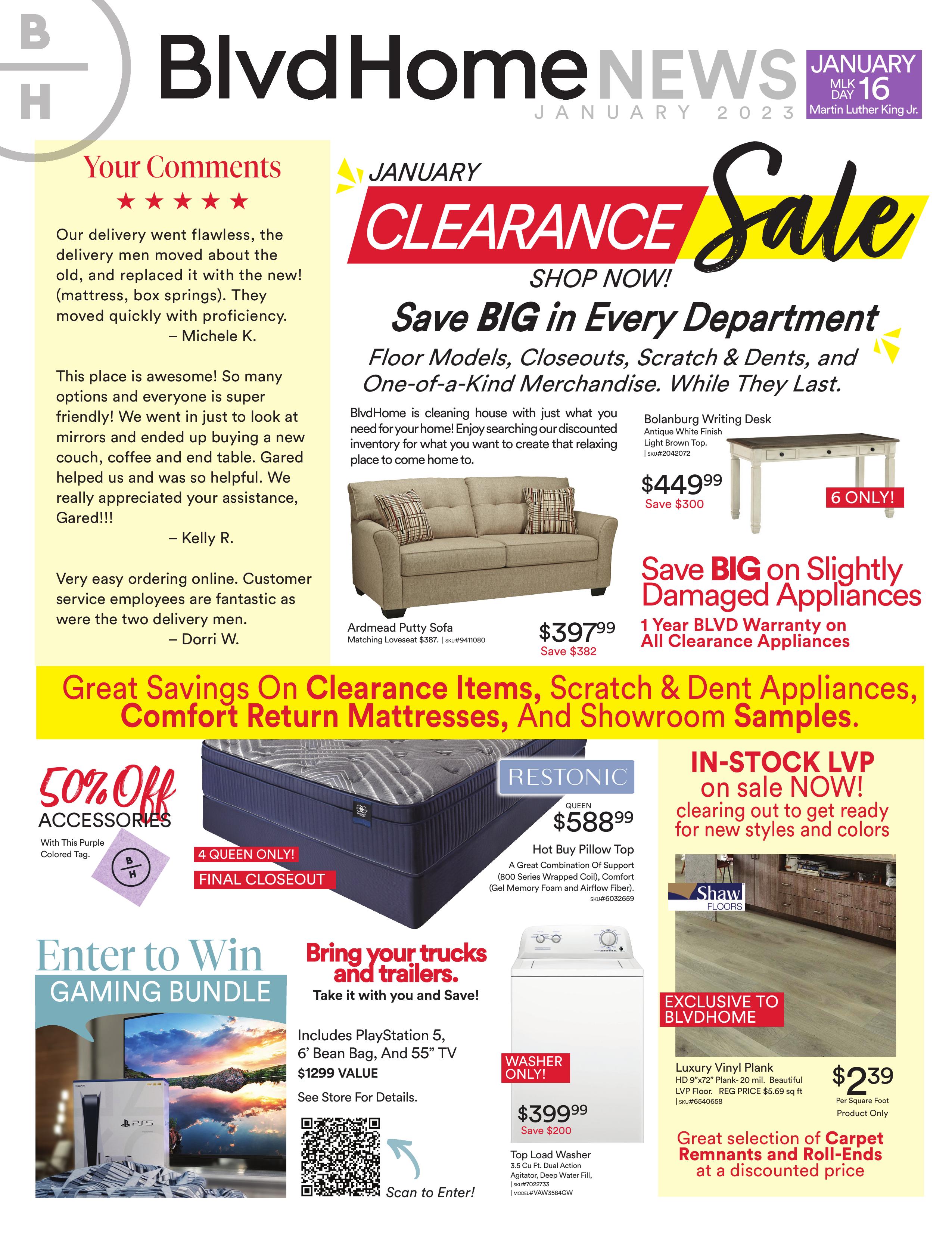 January Newsletter Part 1