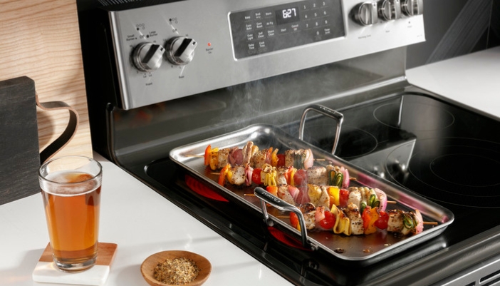 GE Profile 30" Free-Standing Electric Convection Range