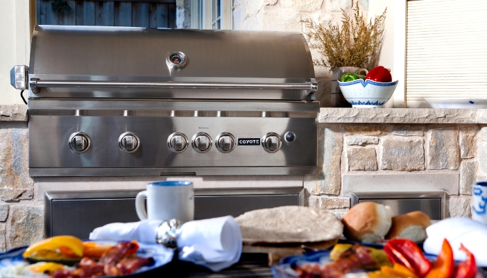 An S-series Liquid Propane Grill