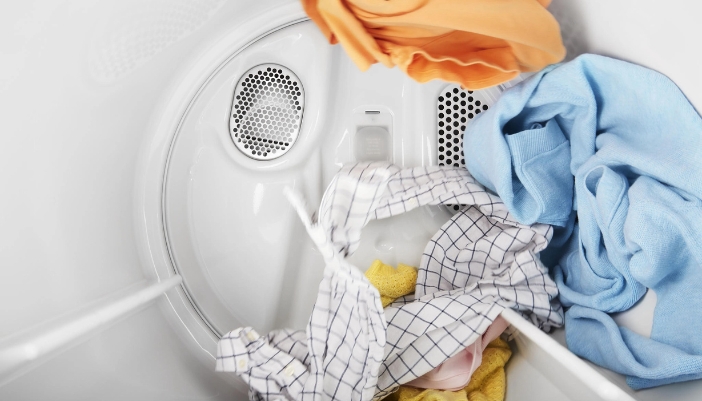 A dryer with a reasonable load