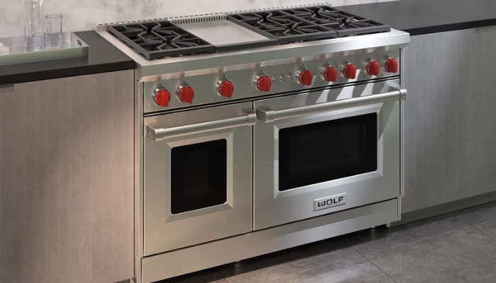 Wolf gas stove