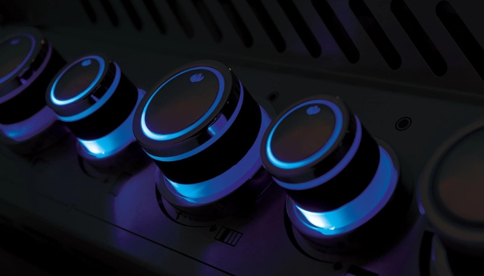 Napoleon Prestige Pro Series Gas Grill Color-Changing Knobs