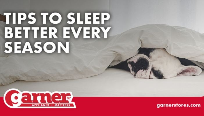 sleep tips graphic