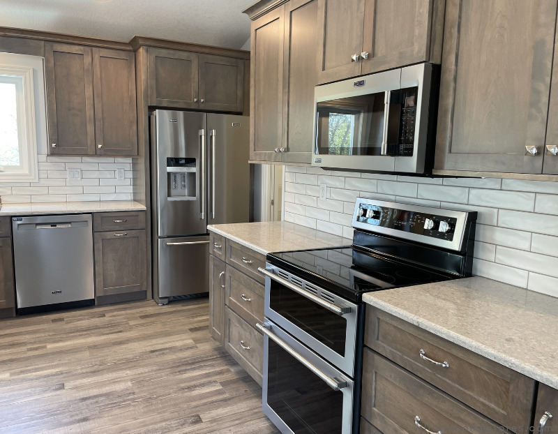 stainless steel maytag kitchen appliances from village home stores in gray cabinet kitchen