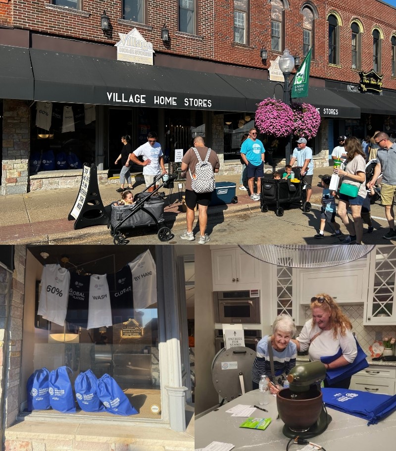 images from village home stores whirlpool washing machine project washout event in geneseo illinois