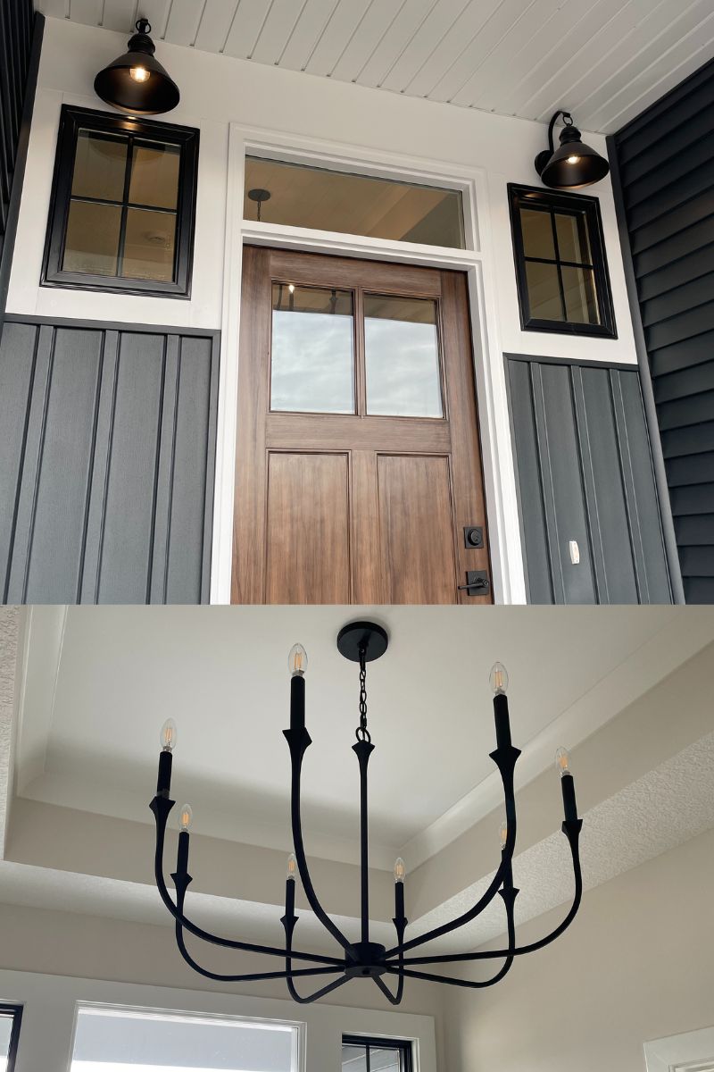front entry home lighting