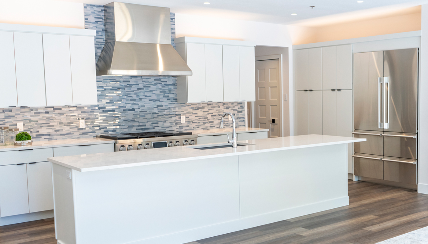 Bekins Condo Kitchen with Smart Appliances