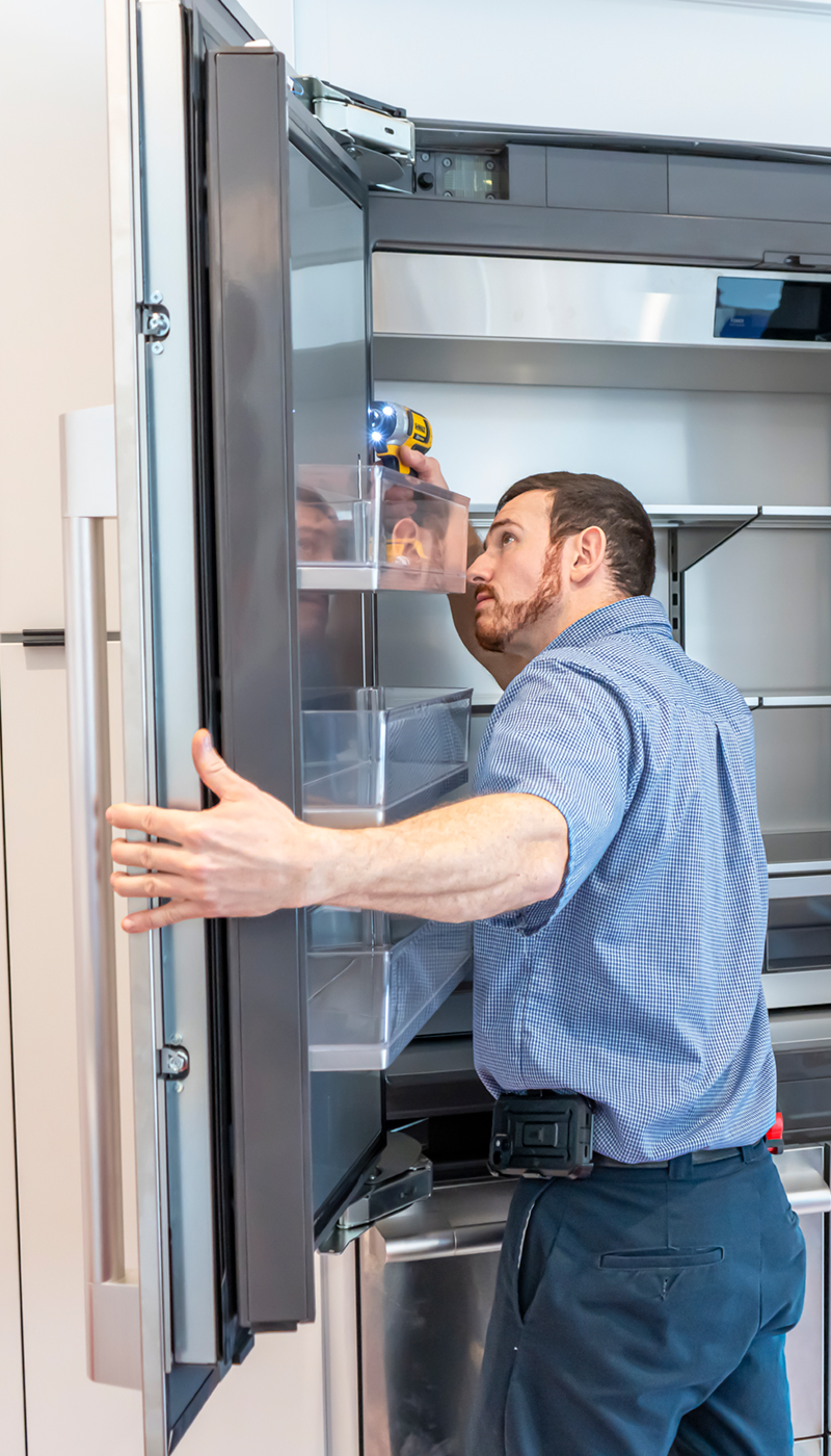 Installing SKS Refrigerator