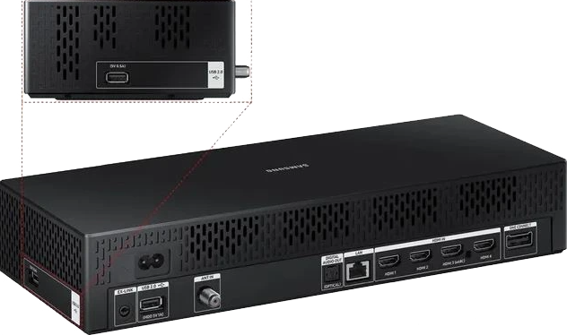A Samsung One Connect box. 