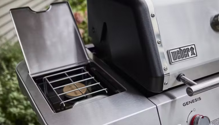 outdoor weber grill