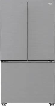 Front view of the Beko BFFD3614ZSS refrigerator 