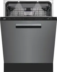 Front view of the Beko DDT38532XIH dishwasher