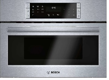 Front view of the Bosch 800 Series HMC87152UC speed oven