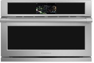 Front view of the Monogram ZSB9132NSS speed oven 