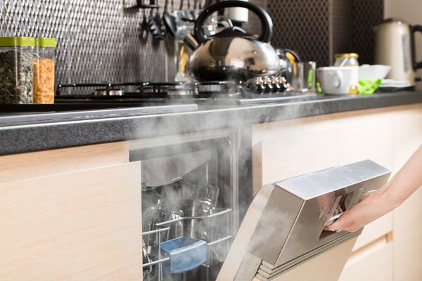 Steam Coming Out of Dishwasher